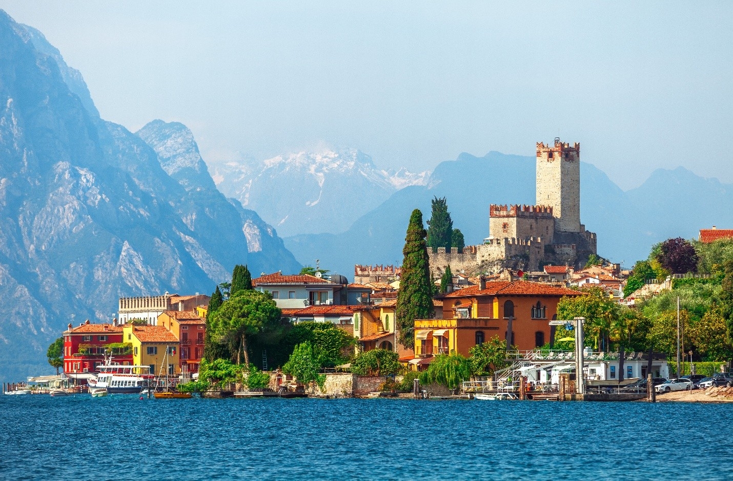 Malcesine, one of the best towns to visit on Lake Garda