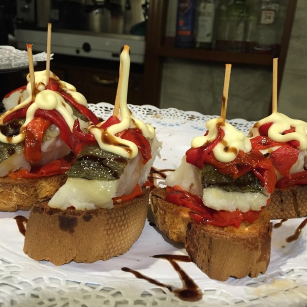 Enjoy delicious cuisine in Madrid, including sweet treats like baklava