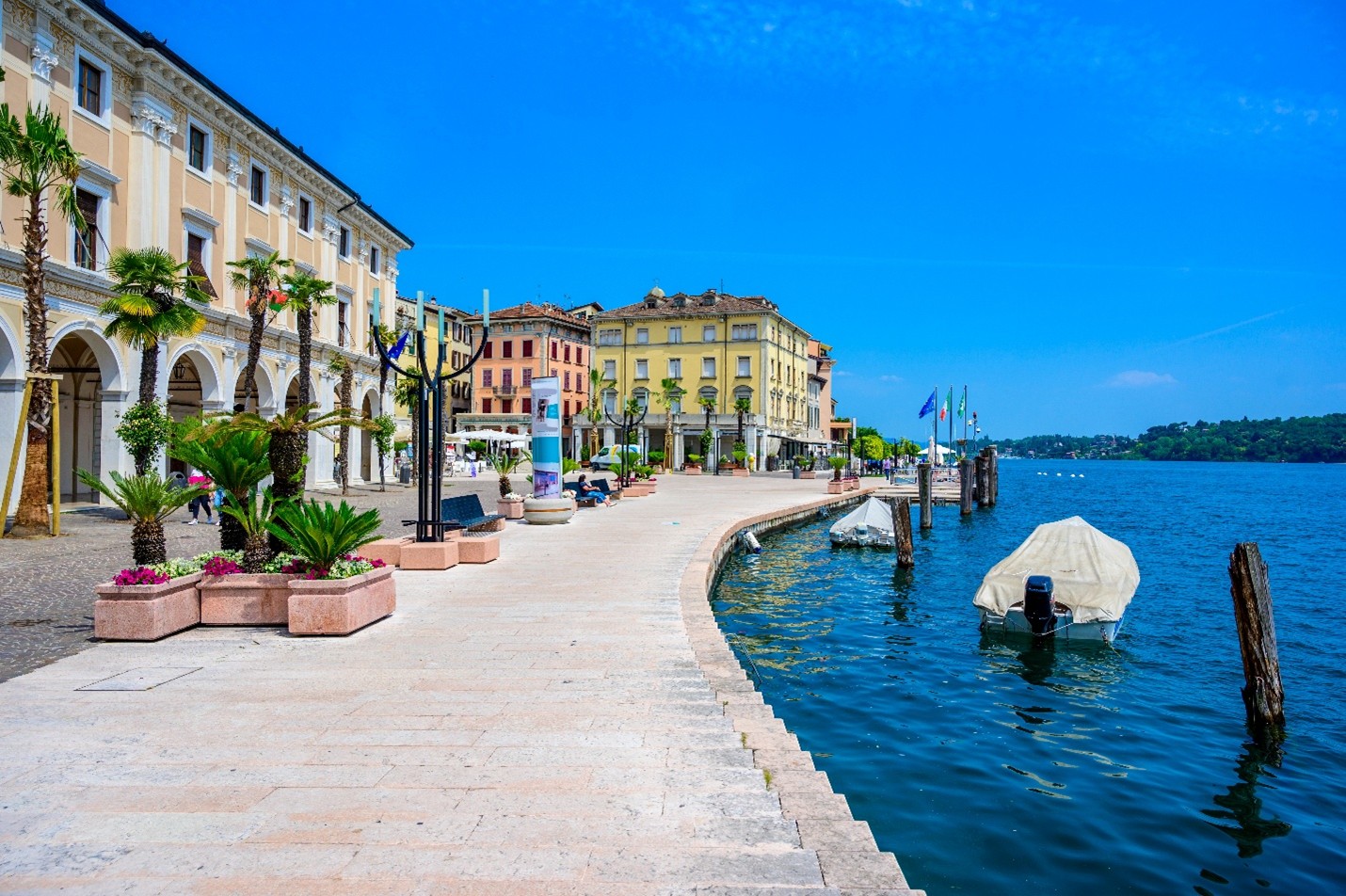 Salo is another one of the best towns to visit on Lake Garda