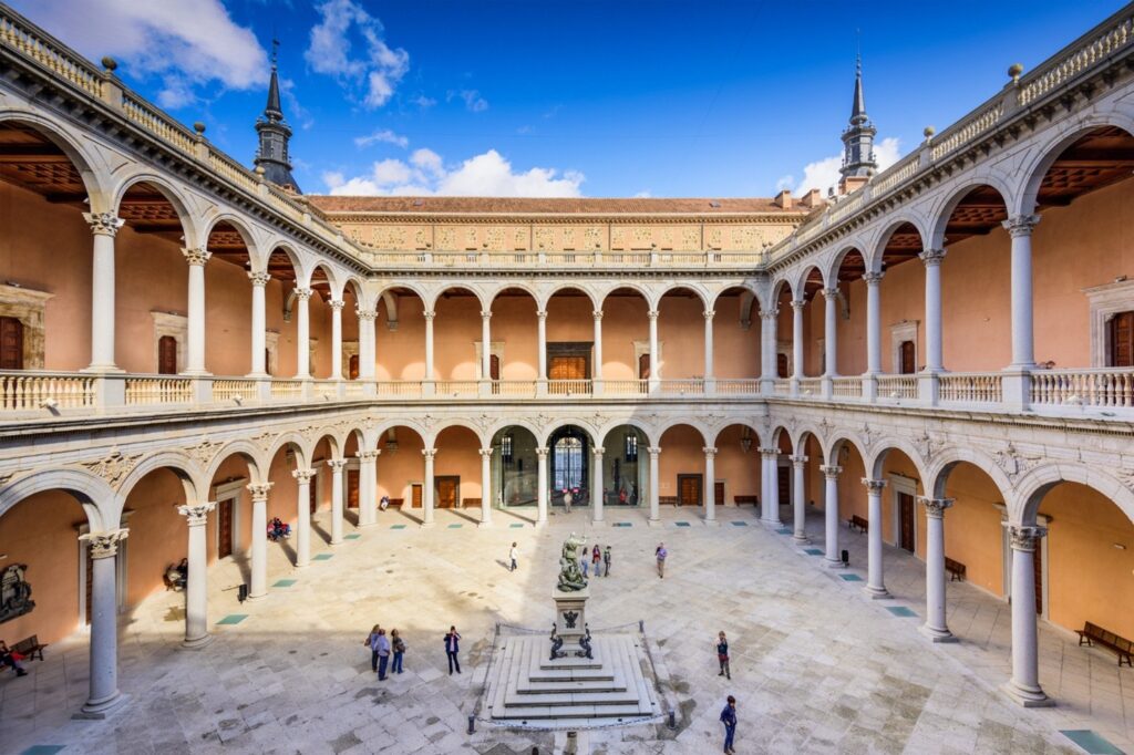 Visit the Toledo Alcazar on a day trip is a must on a 3-day itinerary in Madrid.