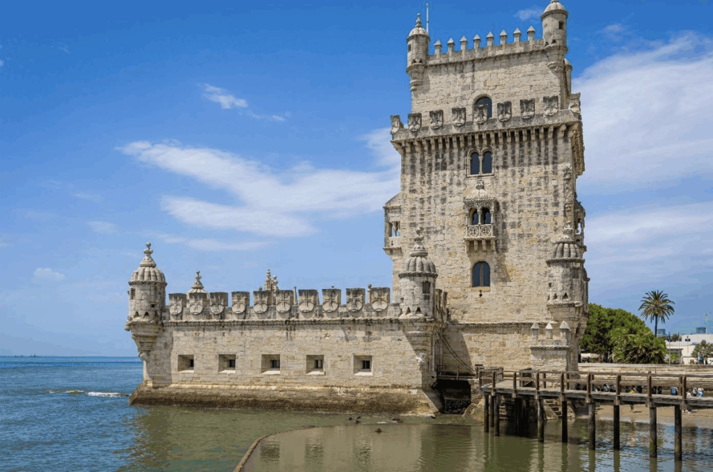 The Tower of Belem in Lisbon, Portugal